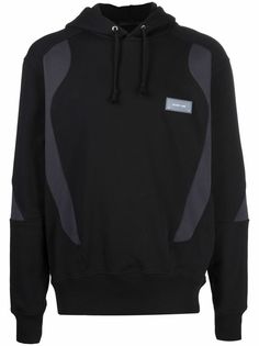 Helmut Lang logo-patch hoodie