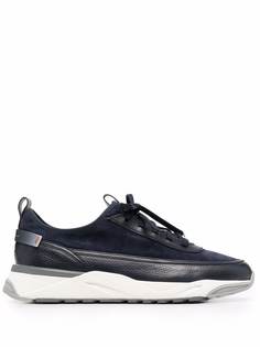 Santoni кроссовки со вставками
