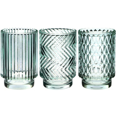 Подсвечник Hakbijl glass голубой в ассортименте 8,5х13 см