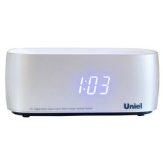 Настольные часы Uniel UTR-23 с цифровым тюнером, будильником и зарядкой USB