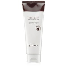 MIZON Пенка для умывания с фильтратом улитки для глубокой очистки кожи SNAIL SILKY DEEP CLEANSING FOAM