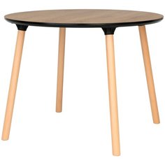 Обеденный стол Morton 100 см меламин орех Storeforhome