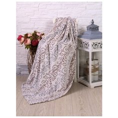 Плед велсофт "Текстильная лавка", 180х200 см, Нейла