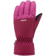 Перчатки лыжные детские розовые 100 фиолетовые р. 6 WEDZE X Декатлон Decathlon