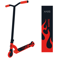 Самокат трюковый Bonfire Red 100 мм Ridex