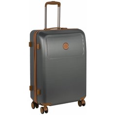 Чемодан малый Р1282(2-ой) 20" серый Polar