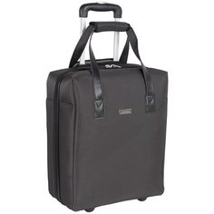 Дорожная сумка на колесах П7090 черный Polar