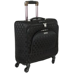 Дорожная сумка на колесах П7083 черный Polar