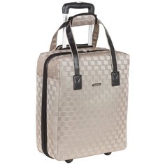 Дорожная сумка на колесах П7107 золотой Polar