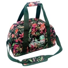 Спортивная сумка 5999 оранжевые цветы Polar