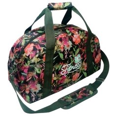 Спортивная сумка 5998 оранжевые цветы Polar