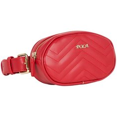 Сумка на пояс 81036 красный Pola