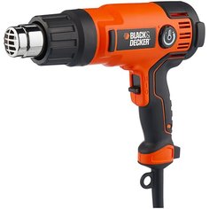 Строительный фен BLACK+DECKER KX2200K Case 2000 Вт