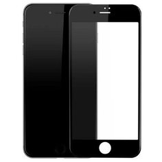 Закаленное стекло Full Cover+Full Glue Vespa iPhone 7/8 Plus Черная рамка Bora Sco