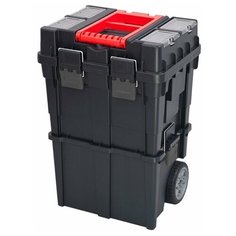 Ящик для инструментов на колесах 2х-модульный PATROL Wheelbox HD Compact Logic 45х35х65см