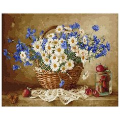 Картина по номерам "Бузин. Ромашковое настроение", 40x50 см Molly