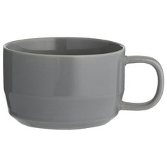 Чашка TYPHOON для каппучино Cafe Concept 400 мл темно-серая (1401.838V)