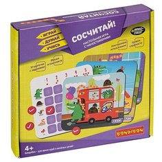 Настольная игра BONDIBON "СОСЧИТАЙ!" с наностикерами Играй, Думай, Учись. (ВВ5031)