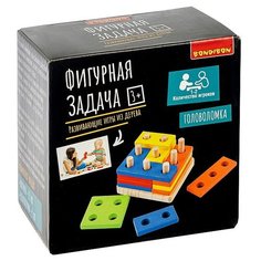Развивающие игры из дерева BONDIBON Головоломка «ФИГУРНАЯ ЗАДАЧА» (ВВ4862)