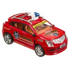 Инерционная машинка YAKO "Police", На земле, В небе, На море, арт.M9536 (В95594)