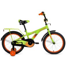 Детский велосипед FORWARD Crocky 18 (2021) зеленый/оранжевый (требует финальной сборки)