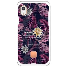 Чехол-накладка Happy Plugs 9340 для Apple iPhone Xr hawaiian nights