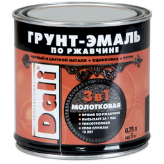 DALI по ржавчине 3-в-1 молотковая золотистый 0.75 л