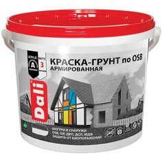 Краска акриловая DALI Краска-грунт по OSB матовая 3 кг
