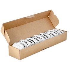 Носки My Rules средней длины, в коробке, 7 пар, размер 36-40, белый