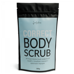 Smorodina скраб Correct Body Scrub антицеллюлитный кофейный 300 г