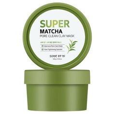 Some By Mi Очищающая глиняная маска для лица с чаем матча Super Matcha Pore Clean Clay Mask, 100 мл