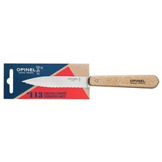 Нож столовый Opinel №113, нержавеющая сталь, блистер