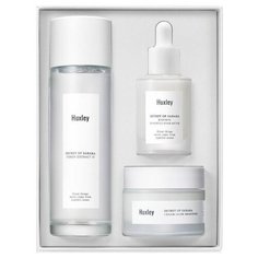 Huxley Набор "Осветление" для лица Routine Brightening Trio: Тонер Extract It 120 мл + Сыворотка Brightly Ever After 30 мл + Крем Glow Avakening 50 мл"