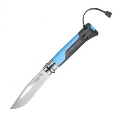 Нож Opinel №8 Outdoor, нержавеющая сталь, синий