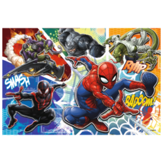 Пазлы 60 деталей Дисней "Храбрый Человек-паук" Trefl