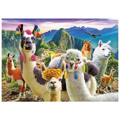 Пазлы 500 деталей "Ламы в горах" Trefl