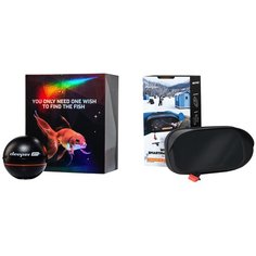 Подарочный комплект беспроводной эхолот Deeper Smart Sonar PRO+ Gift box и Зимний чехол для смартфона 2.0