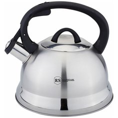 Чайник металлический со свистком Rainstahl RS\WK 7635-25, объем 2,5л