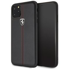 Чехол Ferrari для iPhone 11 Pro Max Heritage W Hard Leather Black