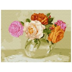 Картина по номерам "Бузин. Розочки", 30x40 см Molly