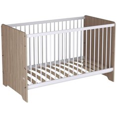 Кроватка детская Polini kids Simple Nordic 140х70 см, вяз, РОССИЯ
