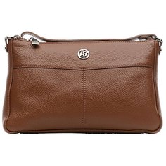 Сумка кроссбоди AFINA 240, натуральная кожа, карамель