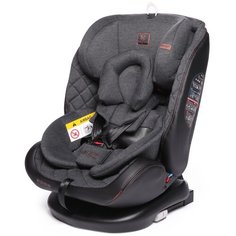 Автокресло группа 0/1/2/3 (до 36 кг) Babycare Shelter Isofix, эко-серый