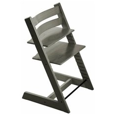 Растущий стульчик Stokke Tripp Trapp из бука, туманный серый