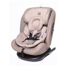 Автокресло группа 0/1/2/3 (до 36 кг) Babycare Shelter Isofix, эко-песочно-коричневый/бежевый