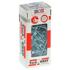 Саморезы универсальные 50х3,5 мм (200 шт) оцинкованные - коробка с ок. Tech-Kr