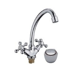 Смеситель для кухни (мойки) Ledeme L5909 двухрычажный хром