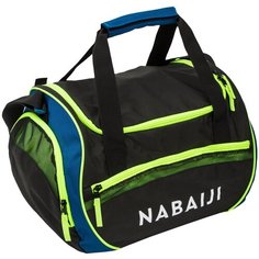 Сумка для плавания 30 л чёрно-зелёная NABAIJI X Декатлон Decathlon