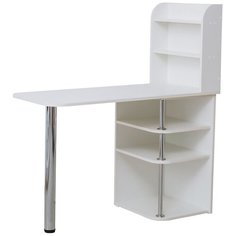 Маникюрный стол Комфорт 2 правосторонний Белый Ru Comfort