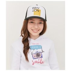 Бейсболка для девочки Totti МВ-1243, размер 54-56, черный